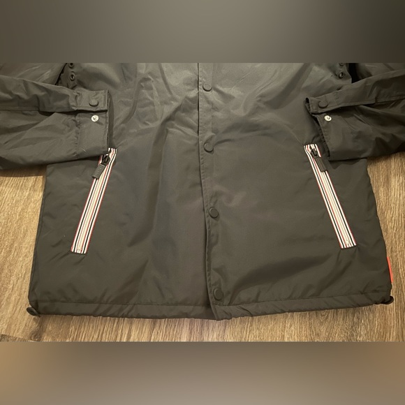 NWT Hunter Men’s Shell Jacket With Sherpa Fleece Lining Black Size Small - Picture 4 of 12